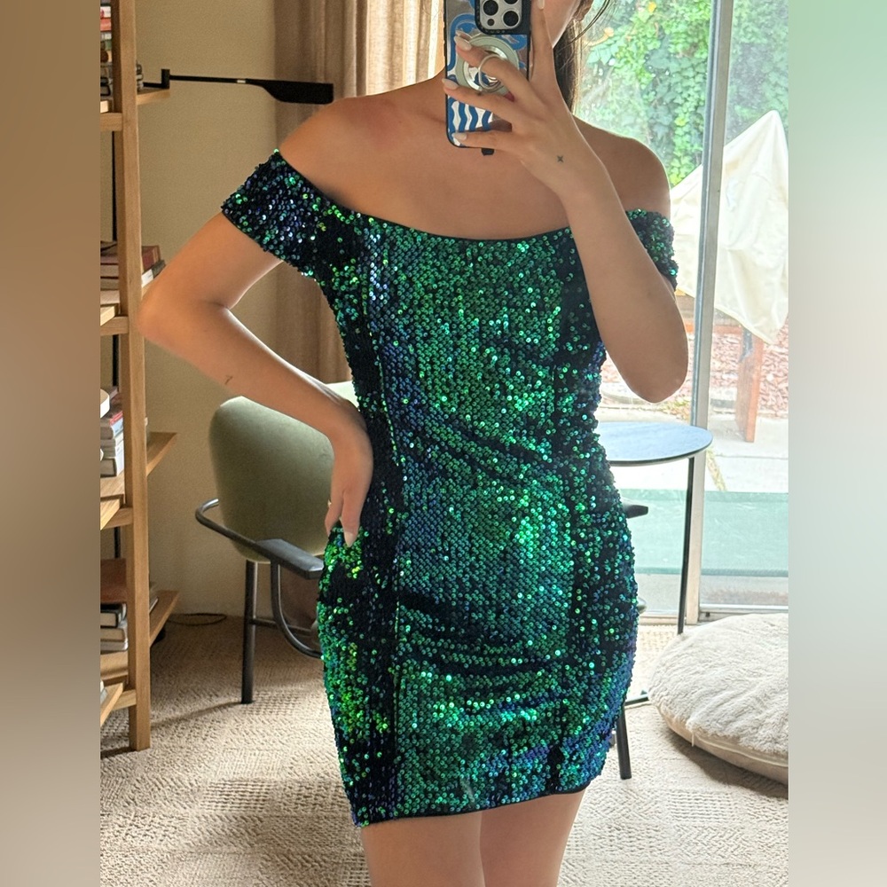 Mermaid sequin dress